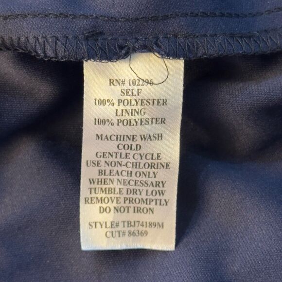 Connected Apparel Asymmetrical Midi Fit & Flare Floral Wedding Date Dress Sz 10 - Picture 11 of 11